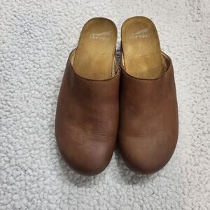 Dansko Womens leather Brown Clog size 40